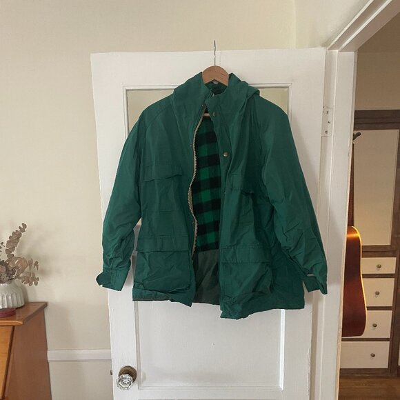 L.L. Bean Jackets & Blazers - Vintage L.L. Bean Women's Baxter State Parka, Green XL